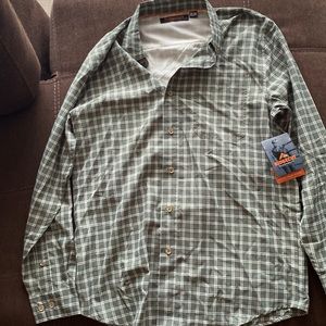 Ridgecut long sleeve work shirt with vented back